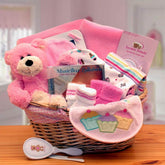 Simply The Baby Basics New Baby Gift Basket